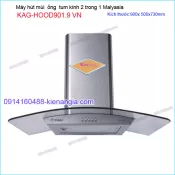 Máy hút mùi kính cong 90cm CAPRI KAG-HOOD901.9 VN
