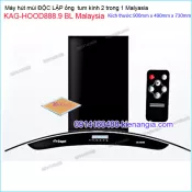Máy hút mùi kính cong 90cm CAPRI KAG-HOOD888.9 BL Malaysia