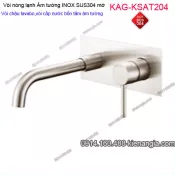Vòi cấp nước bồn tắm ÂM tường inox sus304 KAG-KSAT204