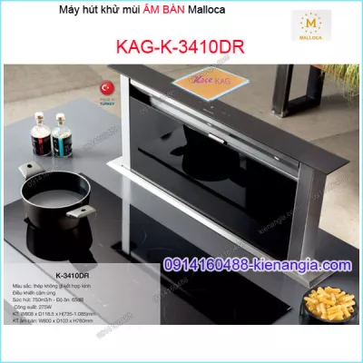 Máy hút khử mùi ÂM BÀN Malloca KAG-K3410DR