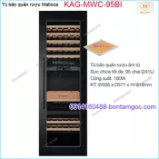 Tủ bảo quản rượu độc lập 95 chai 241 lít Malloca KAG-MWC95BI