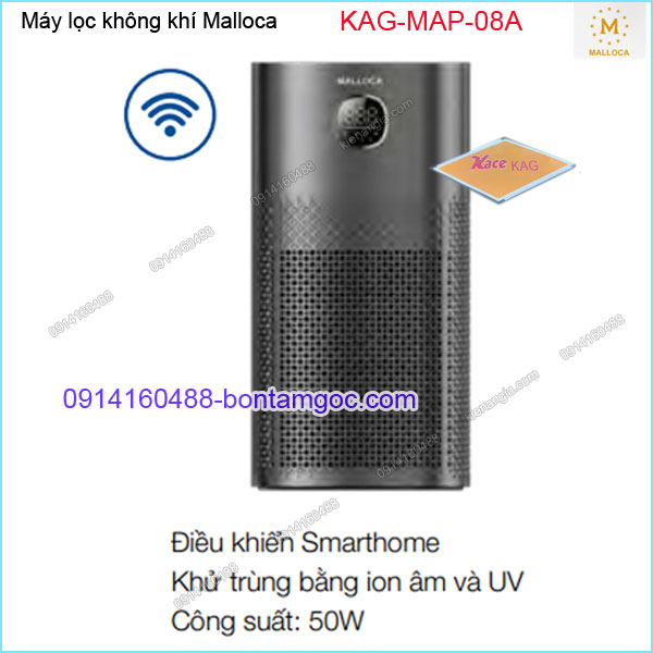 Máy lọc không khí 50W Malloca KAG-MAP08A