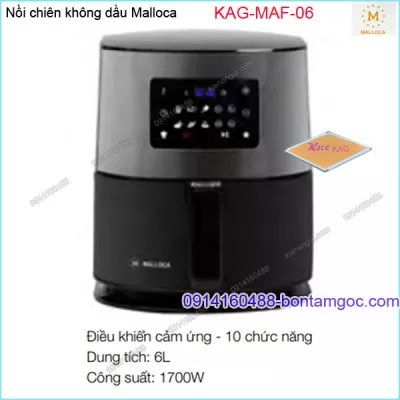 Nồi chiên không dầu MALLOCA KAG-MAF06