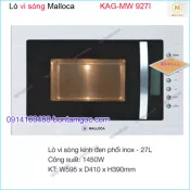 Lò vi sóng MALLOCA chính hãng 27 lít KAG-MW927I
