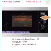 Lò vi sóng MALLOCA chính hãng 27 lít KAG-MW927S