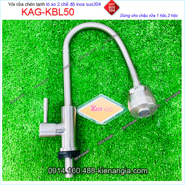 KAG-KBL50-Voi-rua-chen-lanh-lo-xo-2-che-do-inox-sus3040KAG-KBL50-4