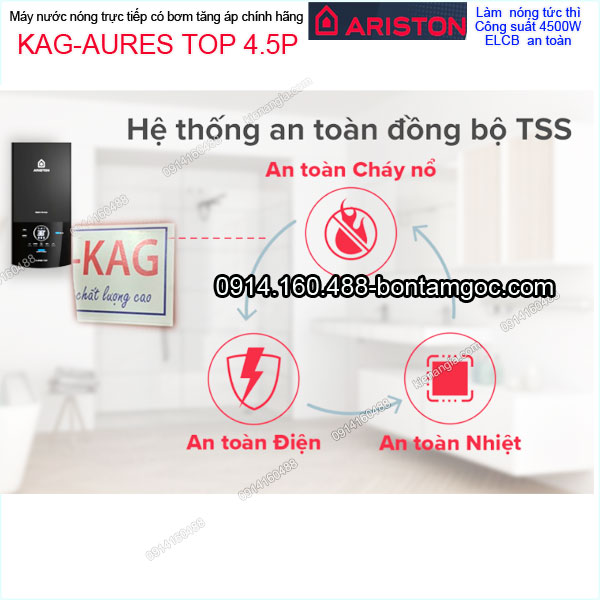 KAG-AURES-TOP45P-May-nuoc-nong-co-bom-hien-thi-nhiet-do-ARISTON-KAG-AURES-TOP-45P-7