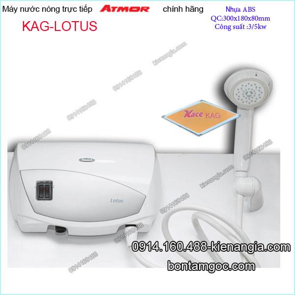 Máy nước nóng trực tiếp Atmor KAG-LOTUS