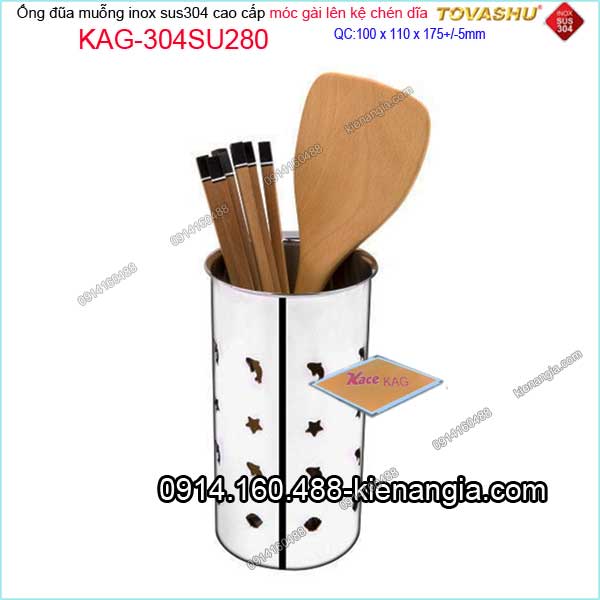 KAG-304SU280-ong-dua-don-hoa-mai-tron-moc-gai-ke-chen-dia-Tovashu-KAG-304SU280