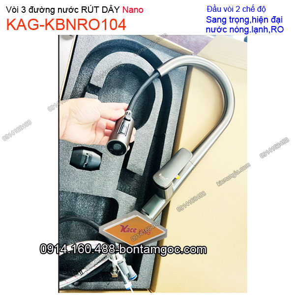 Vòi rút dây có lọc nước RO Nano KAG-KBNRO104