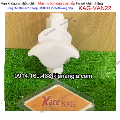Van khóa,van 1 chiều máy nước nóng trực tiếp Ferroli KAG-VAN22