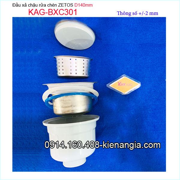 KAG-BXC301-Dau-xa-ZETOS-nhua-duc-D140-KAG-BXC301-6