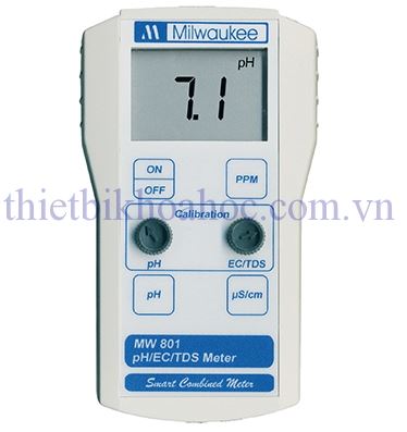 MÁY ĐO PH/EC/TDS CẦM TAY MILWAUKEE MW801