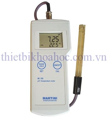 MÁY ĐO pH/NHIỆT ĐỘ CẦM TAY MILWAUKEE Mi105