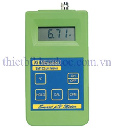 MÁY ĐO pH/NHIỆT ĐỘ CẦM TAY MILWAUKEE SM102