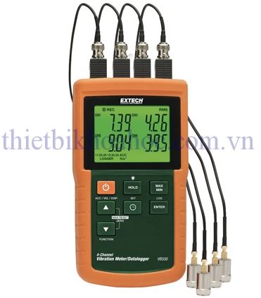 MÁY ĐO ĐỘ RUNG/ GHI DỮ LIỆU 4 KÊNH EXTECH VB500