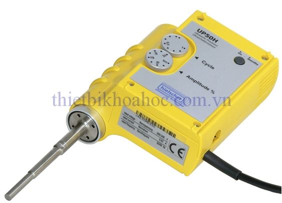MÁY PHÁ MẪU BẰNG SIÊU ÂM HIELSCHER UP50H