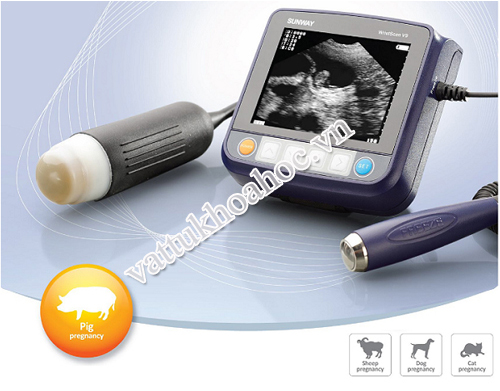 Máy siêu âm thai động vật Sunway Writscan V9