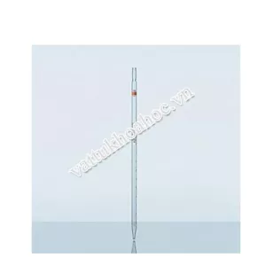Ống hút thẳng pipette chia vạch cuối DURAN