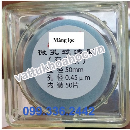 Màng Lọc Vi Sinh 50 Mm Phim Loc 0,45 Micro