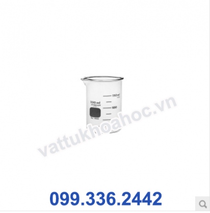 Cốc đốt thành dầy có mỏ 500ml