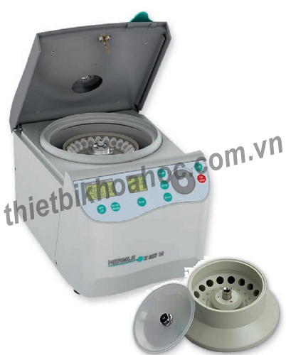 Máy ly tâm tốc độ cao 24 x 2ml, 13500 rpm Hermle Z207M