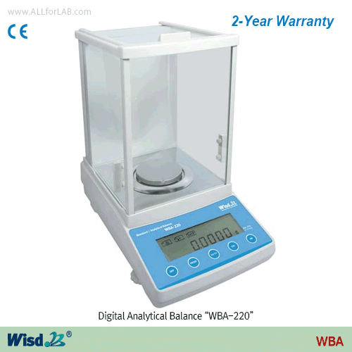 Cân phân tích 4 số 220g/0.0001g Daihan WBA-220