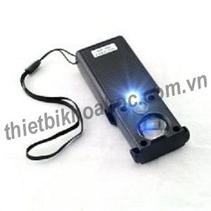 Kính lúp bỏ túi 30x/60x có đèn LED soi đá quý, trang sức, tiền, vải vóc Model: BT-3060X
