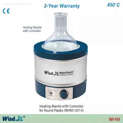 Bếp đun bình cầu có khuấy từ 450°C, 50~750rpm, 1000ml Daihan WHM12034
