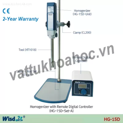 Máy đồng hóa mẫu Daihan HG-15A-Set-A