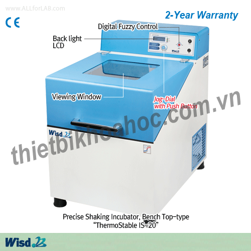 Máy lắc ổn nhiệt 101 lít (tủ ấm lắc) Daihan IS-20R