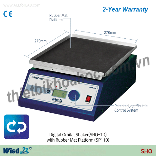 Máy lắc tròn hiện số Daihan SHO-1D