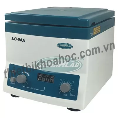 Máy ly tâm hiện số 12 ống x 20ml, 5000 vòng/phút Zenith Lab LC-05A