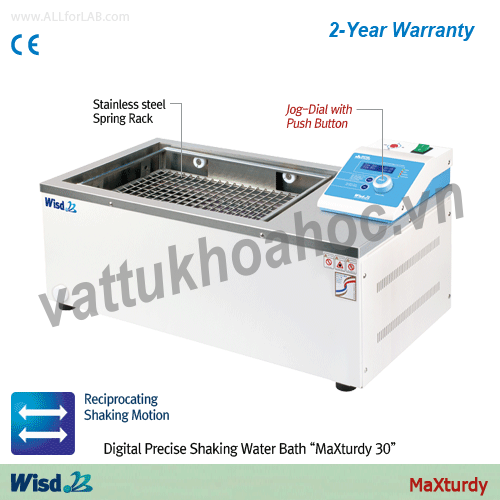 Bể lắc cách thủy 30 lít Daihan MaXturdyTM 30