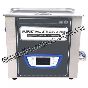 Bể rửa siêu âm 1,3 lít (có gia nhiệt, màn hình LCD) Jeken TUC-13