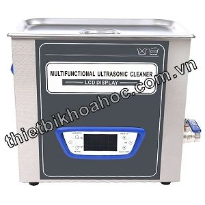 Bể rửa siêu âm 4,8 lít (có gia nhiệt, màn hình LCD) Jeken TUC-48