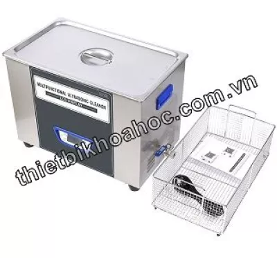 Bể rửa siêu âm 22 lít (có gia nhiệt, màn hình LCD) Jeken TUC-220