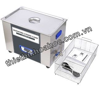 Bể rửa siêu âm 45 lít (có gia nhiệt, màn hình LCD) Jeken TUC-450