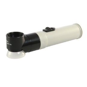 Kính lúp cầm tay có cán, có đèn, phóng đại 15X 2023-15X