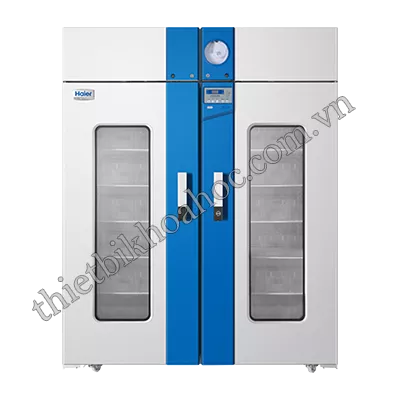 Tủ trữ máu 4oC cải tiến 1369 lít có bộ ghi nhiệt độ, USB kiểu giỏ đựng Haier HXC-1369