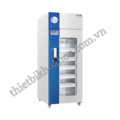 Tủ trữ máu 4oC cải tiến 429 lít có bộ ghi nhiệt độ, USB  kiểu giỏ đựng Haier HXC-429