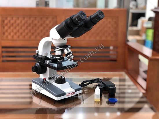Kính hiển vi 2 mắt 1000 lần và 1600 lần   XSP-107B