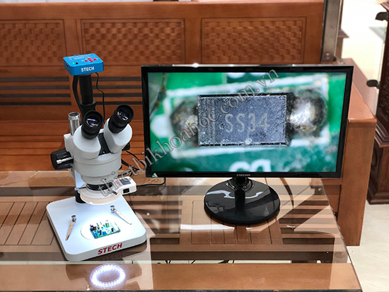 Kính hiển vi điện tử  STECH-38M-SZMT