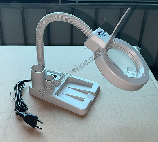 Kính lúp để bàn 10X đèn LED LT-86D