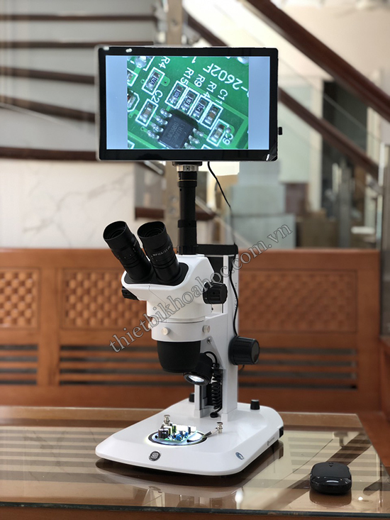 Kính hiển vi soi nổi kèm camera màn hình Ipad  Euromex NZ.1903-S