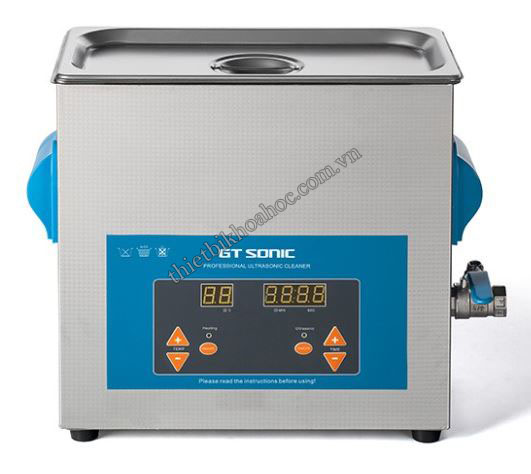 Bể rửa siêu âm 1.3 lít  GT Sonic VGT-1613QTD