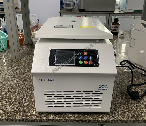 Máy ly tâm lạnh 15000 vòng/phút 12 x 5ml Kecheng H1-16KR