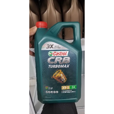 Dầu nhớt ô tô Castrol CRB Turbomax 20W-50