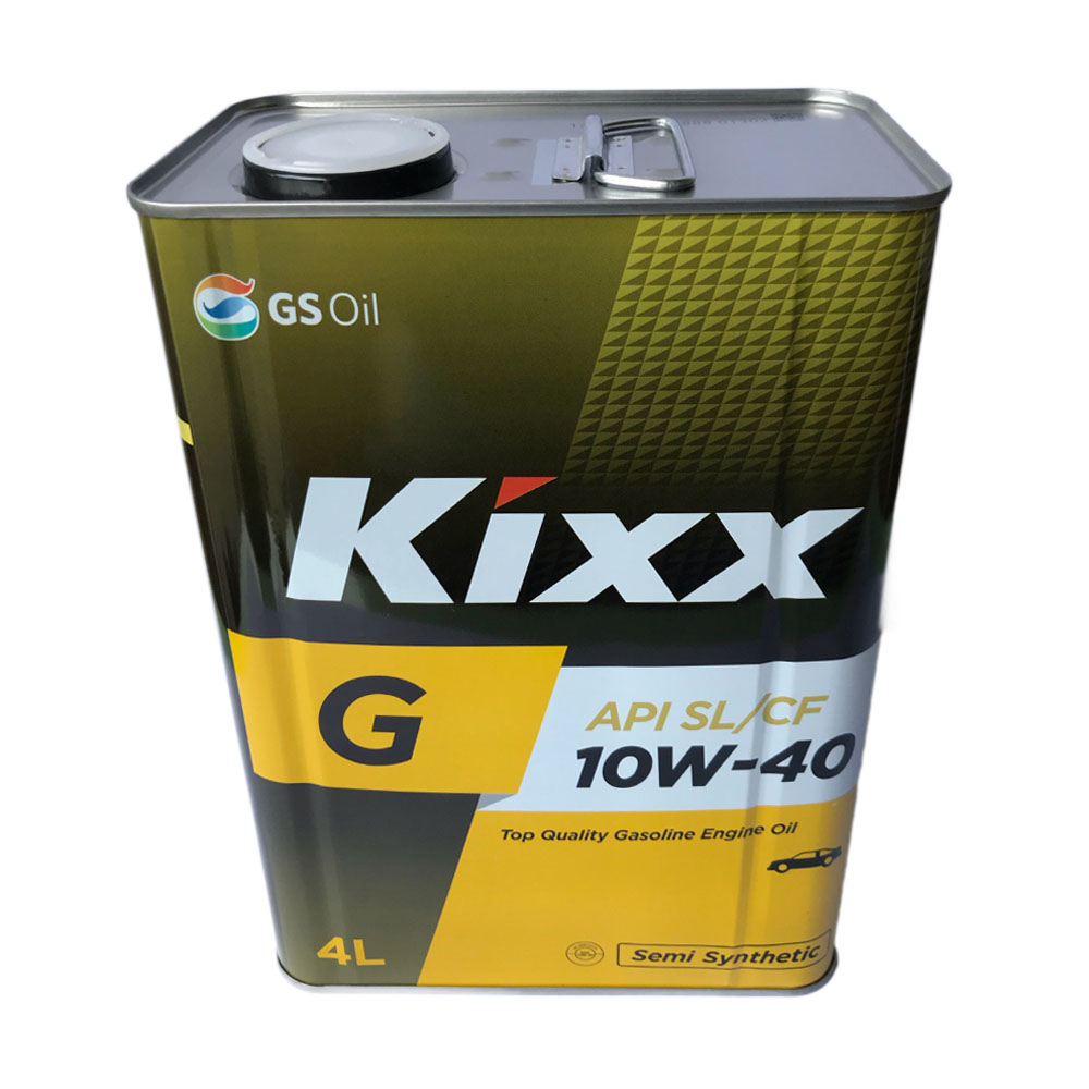 Nhớt ô tô động cơ xăng bán tổng hợp cao cấp Kixx G 10w40