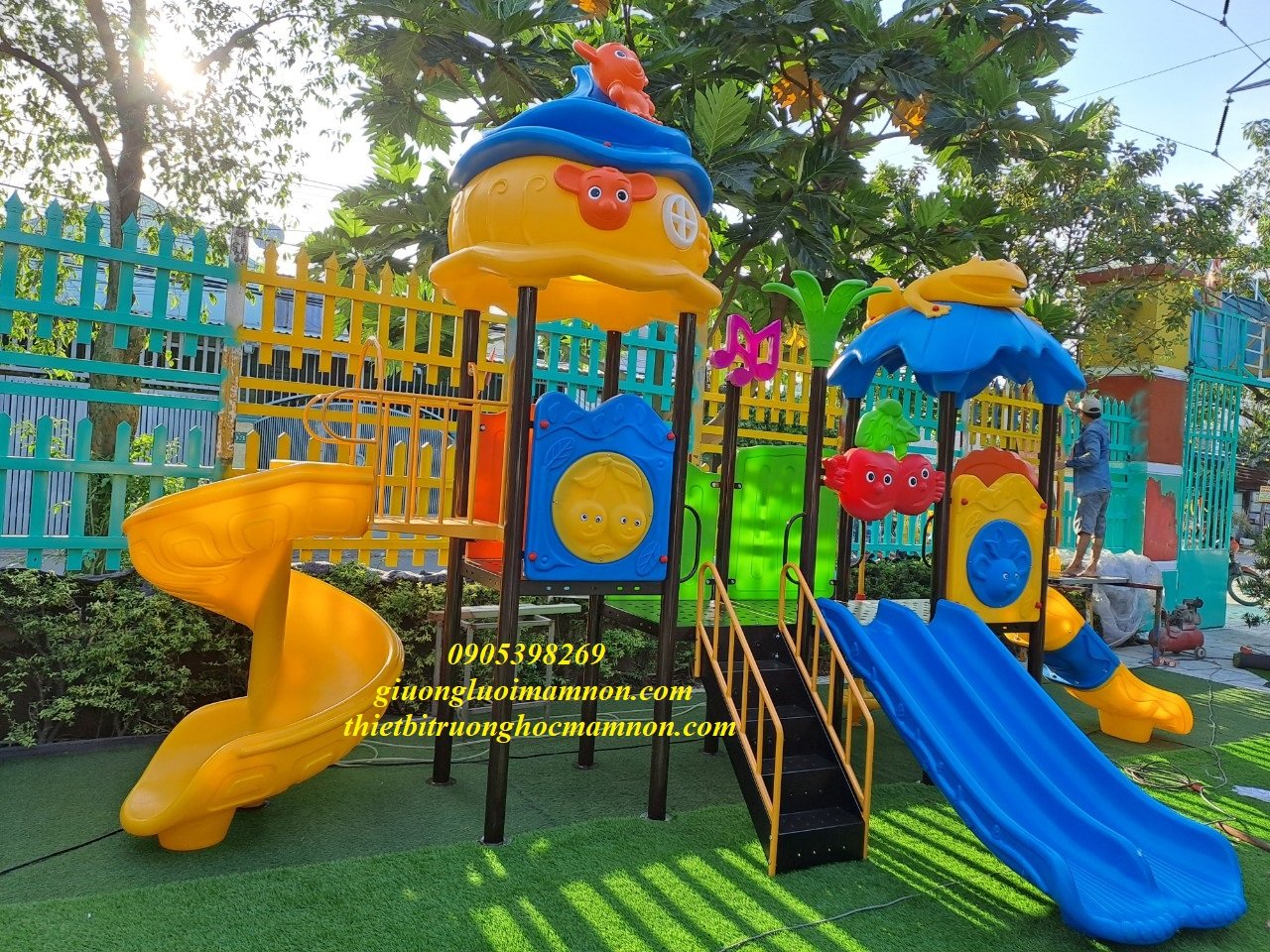 CẦU TRƯỢT MẦM NON LIÊN HOÀN